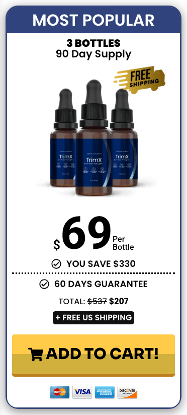 TrimX - 3 Bottles